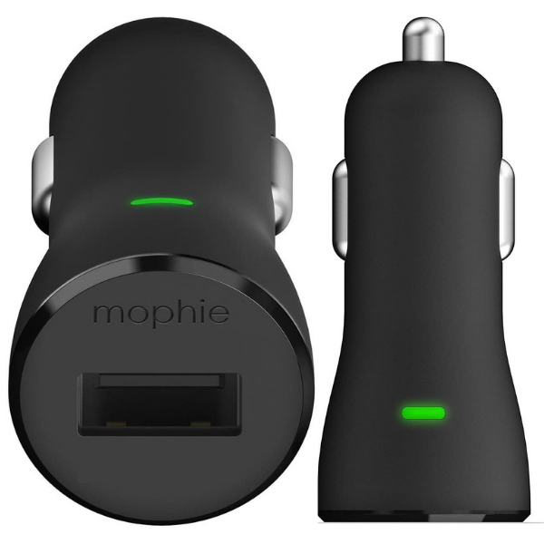 MOPHIE SINGLEPORT USB INCAR CHARGER FOR SMARTPHONES/TABLETS 8130